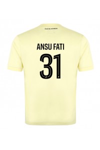 AS Monaco Ansu Fati #31 Voetbaltruitje 3e tenue 2025-26 Korte Mouw
